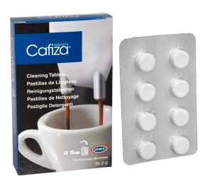 Таблетки для чистки кофемашины от кофейных масел